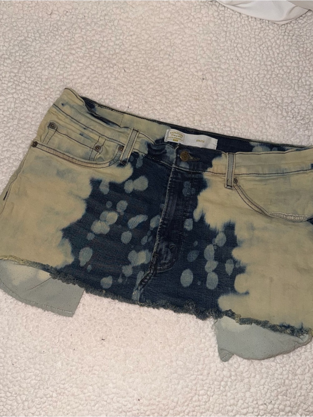 Denim Mini Skirt